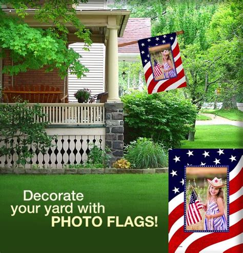 Custom Printed Flags | YardGalleryDesigns.com | Flag photo, Photo ...