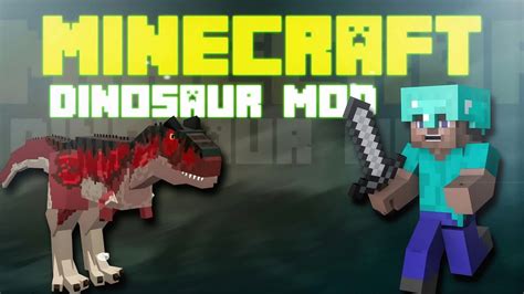 Minecraft New Dinosaur Mod For Android 🔥 - YouTube