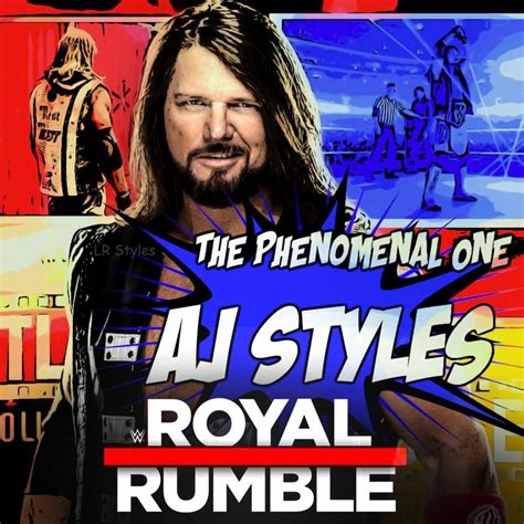 AJ Styles Men's 2021 Royal Rumble in 2021 | Royal rumble, Aj styles, Royal