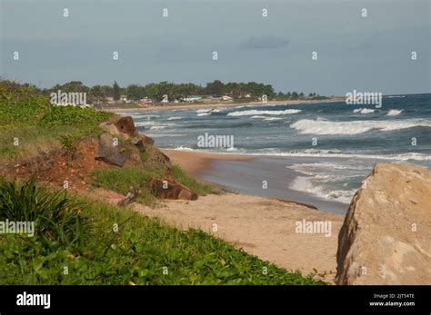 The Atlantic, Sinkor, Monrovia, Liberia Stock Photo - Alamy