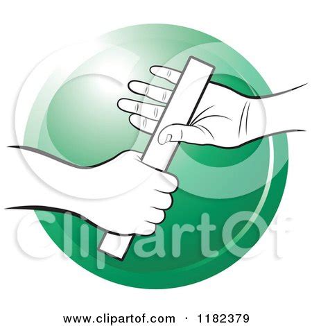 Royalty-Free (RF) Passing Baton Clipart, Illustrations, Vector Graphics #1