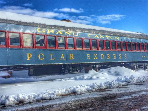 the historic Polar Express Grand Canyon National Railway | Grand canyon ...