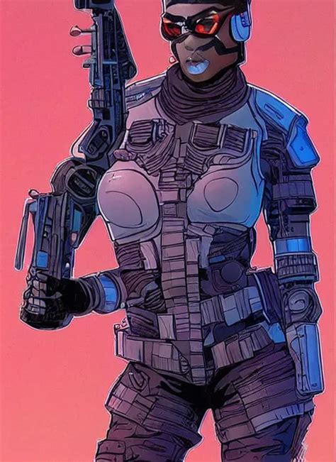 selina igwe. apex legends buff cyberpunk spy in | Stable Diffusion ...