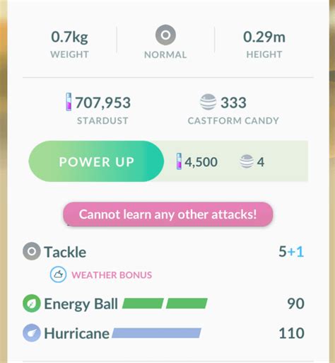 Castform Weather Ball removed in game : r/TheSilphRoad