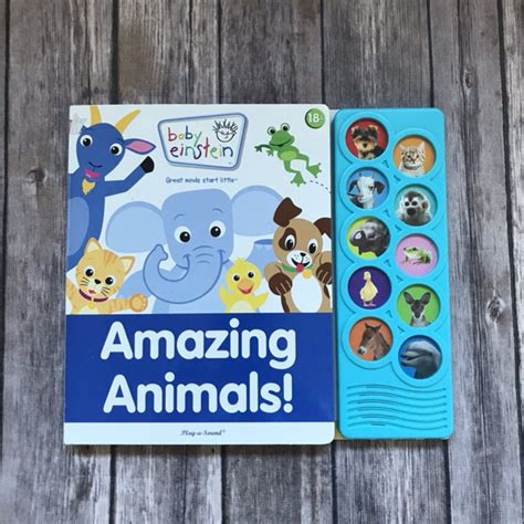 Baby Einstein Amazing Animals Sound Book