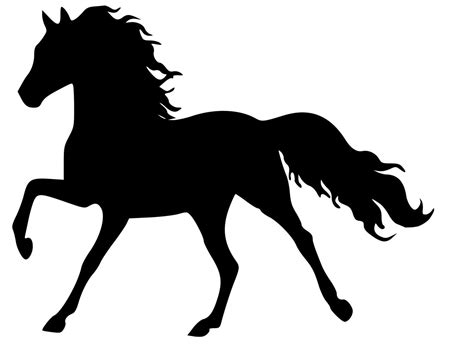 Horse sticker-Horse running wall decal 34 x 27.256-HS Home Décor Home ...