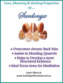 Sardonyx - Metaphysical Healing Properties