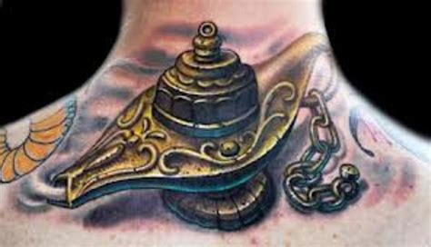 Aladdin Genie Lamp Tattoo