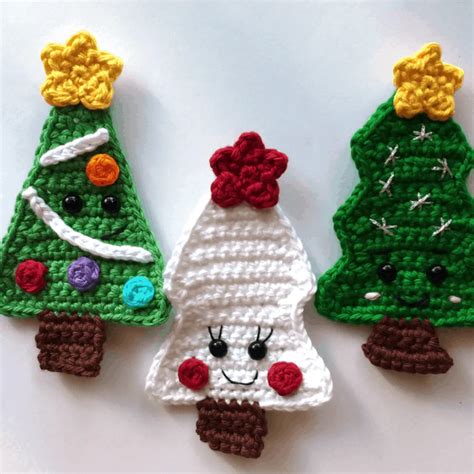 Crochet Christmas Tree Ornaments Free Patterns Web Free Crochet ...