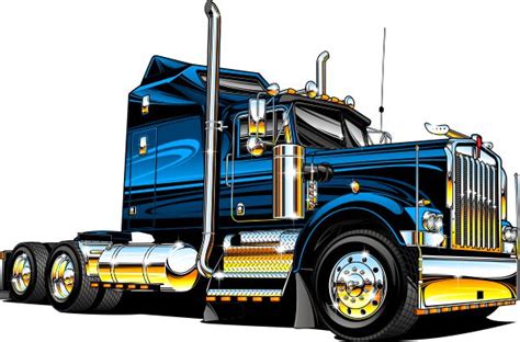 Semi Truck Clipart | Free download on ClipArtMag