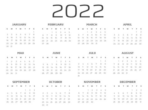 Free Printable 2022 Calendar Template for Kids to Design Free Printable Calendar Templates ...