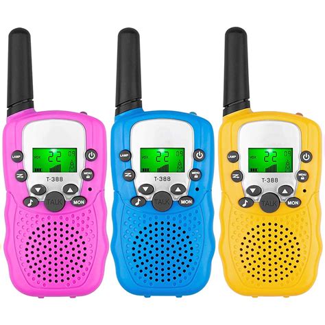 Juslike Walkie Talkies for Kids Walkie Talkies for Adults and Kids 3 ...