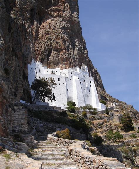 The Monastery of Panagia Hozoviotissa in Amorgos | One of th… | Flickr