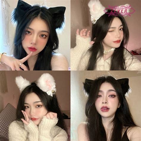 Cute Japanese Cat Ear Headbands Para sa Babae-INTL | Lazada PH