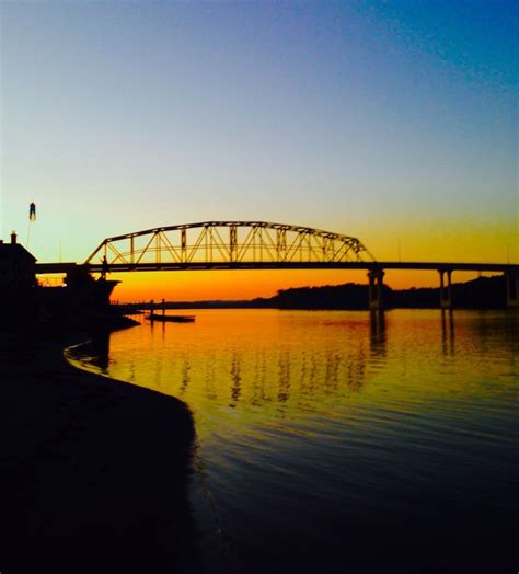 Sunset Wabasha bridge 2014 | Sunrise sunset, Sunrise, Sunset