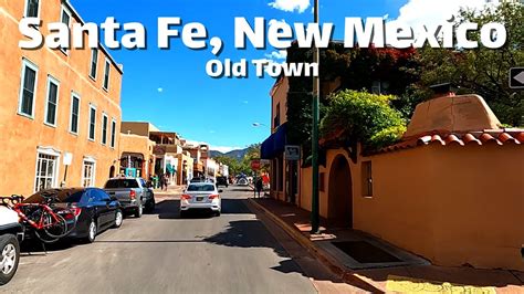 Driving Around Old Town in Santa Fe, New Mexico - YouTube