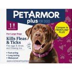 PETARMOR Plus Flea & Tick Spot Treatment for Dogs, 45-88 lbs, 1 count - Chewy.com