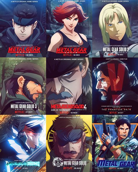 Metal gear solid on Netflix by @mistajonz : r/metalgearsolid