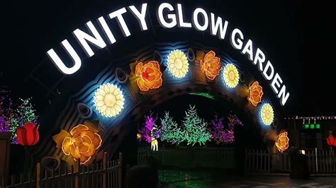 Unity Glow Garden Tour | Statue Of Unity | Night View - YouTube