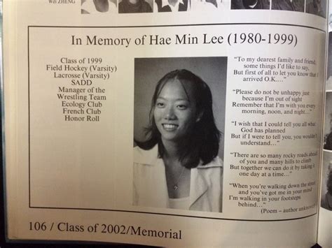 In Memory of Hae Min Lee (1980-1999) : serialpodcast