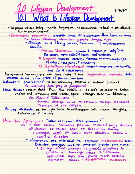 Lifespan Development - 10 ####### Lifespan Development mean What Is ...