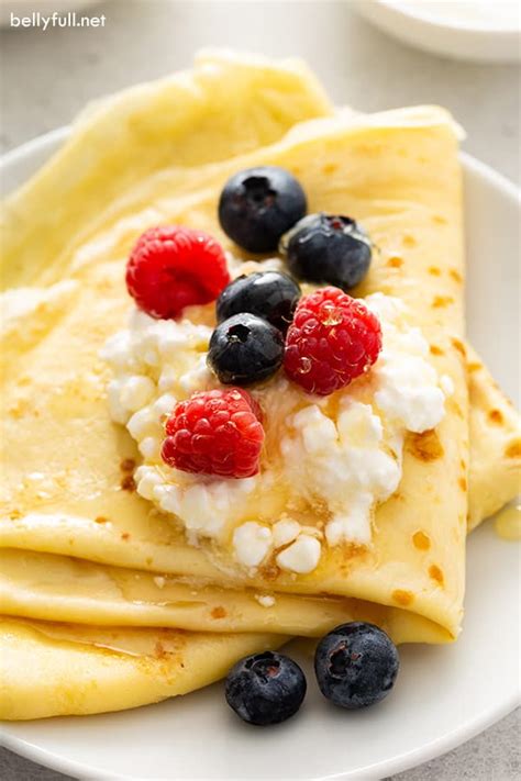 Blini {Russian Crepes} Recipe - Belly Full