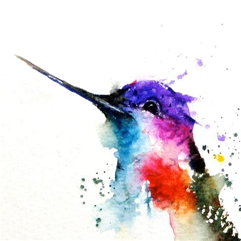 Художни Watercolor Paintings Nature, Watercolor Bird, Original Watercolor Painting, Original ...