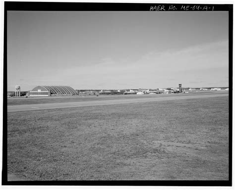 Loring Air Force Base, Airfield, Central portion of base, Limestone ...