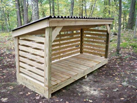 Customer Custom Order - Above Ground Treated Fire Wood Shed