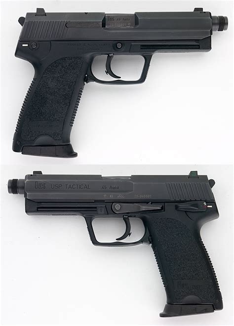 Heckler & Koch Hk Usp Tactical .45 Semiauto Full-Size Pistol Excellent Condition For Sale at ...