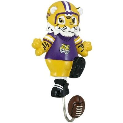 LSU Tigers Mascot Wall Hook