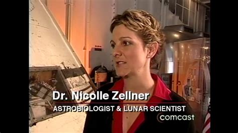 2004 Splashdown interview featuring Dr. Nicolle Zellner, Astrobiologist and Lunar Scientist ...