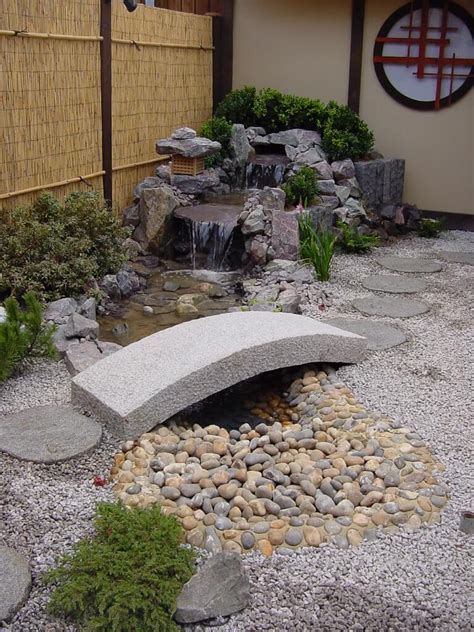 Arched Japanese stone bridge - Build a Japanese Garden UK