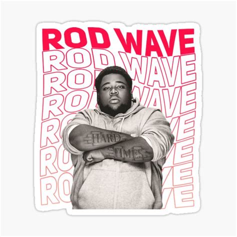 "Rod Wave " Sticker for Sale by Coveney18 | Redbubble