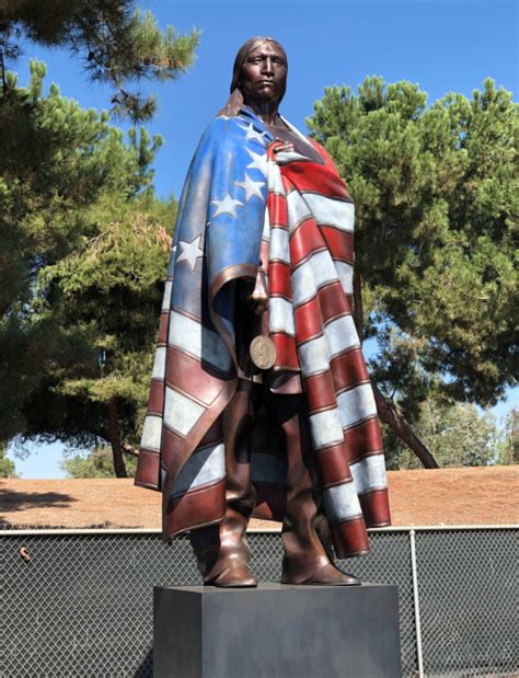 First American Indian Veterans Memorial groundbreaking on California ...