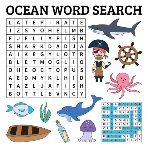 Word Search Puzzles Free Printable