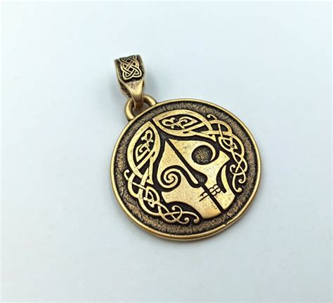 Hel Norse Goddess Pendant Viking Jewelry Women Necklace - Etsy