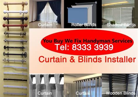 curtain installer / curtain rod installation / spotlight blinds / curtain track installation ...