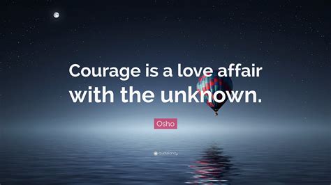 Osho Quotes Courage | Wallpaper Image Photo