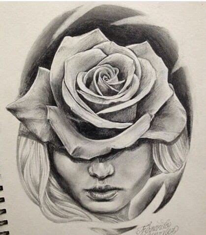 Chicano Arte Rose Drawing Tattoo, Skull Drawing, Roses Drawing, Tattoo ...