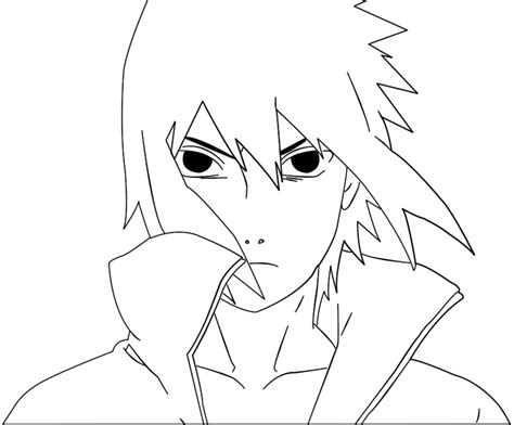 Sasuke lineart by Srapy on DeviantArt