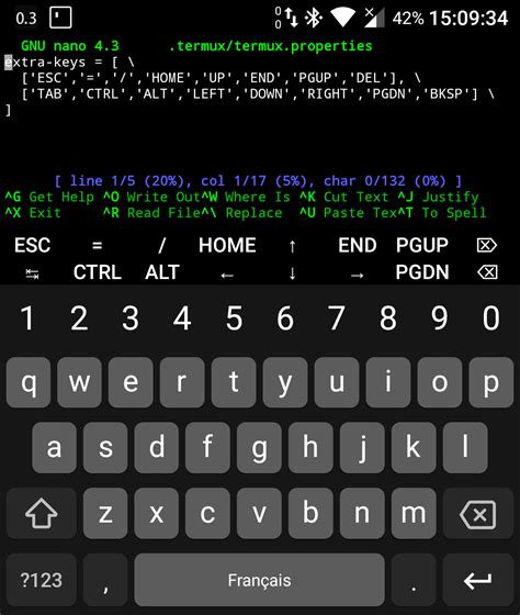 Touch Keyboard - Termux Wiki