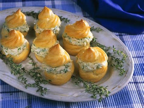 savoury fillings for choux pastry