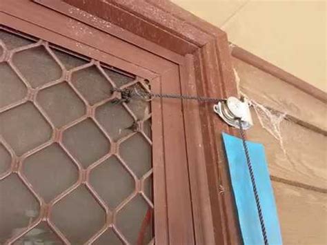 DIY - Do it Yourself Automatic Sliding Fly Screen Door Closer 5 minute Concept & Prototype - YouTube