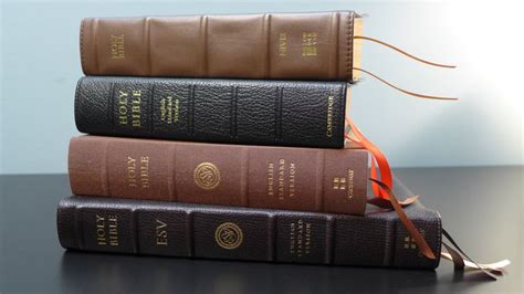 NIV Giant Print Compact Bible in Brown Premium Leather (Zondervan ...