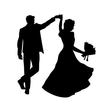 Wedding Dancing Couple Background Romance Couple Spouse Vector, Romance, Couple, Spouse PNG and ...