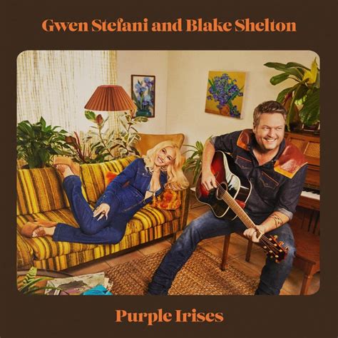 Blake Shelton & Gwen Stefani Release Romantic New Duet, "Purple Irises"