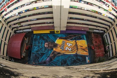 LOOK: Another court mural done to remember Kobe Bryant