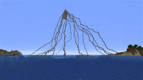 How to build a volcano in Minecraft