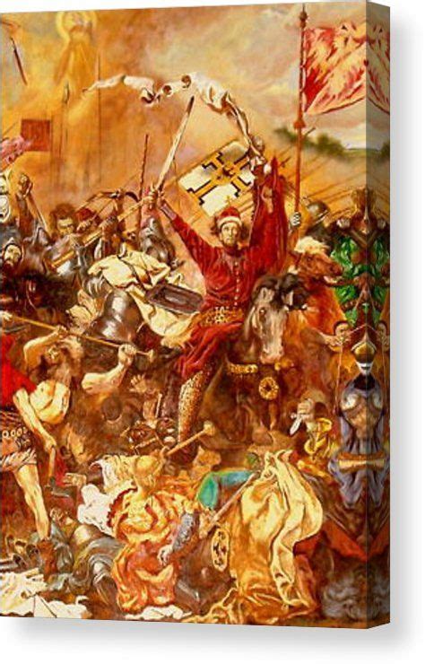 Battle of Grunwald Canvas Print / Canvas Art by Henryk Gorecki | Canvas art, Canvas prints ...